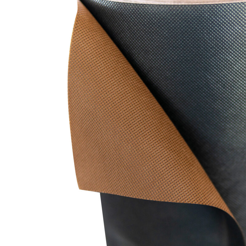 Tessuto non tessuto garden brown da 110 gr/mq  per pacciamatura - bicolore