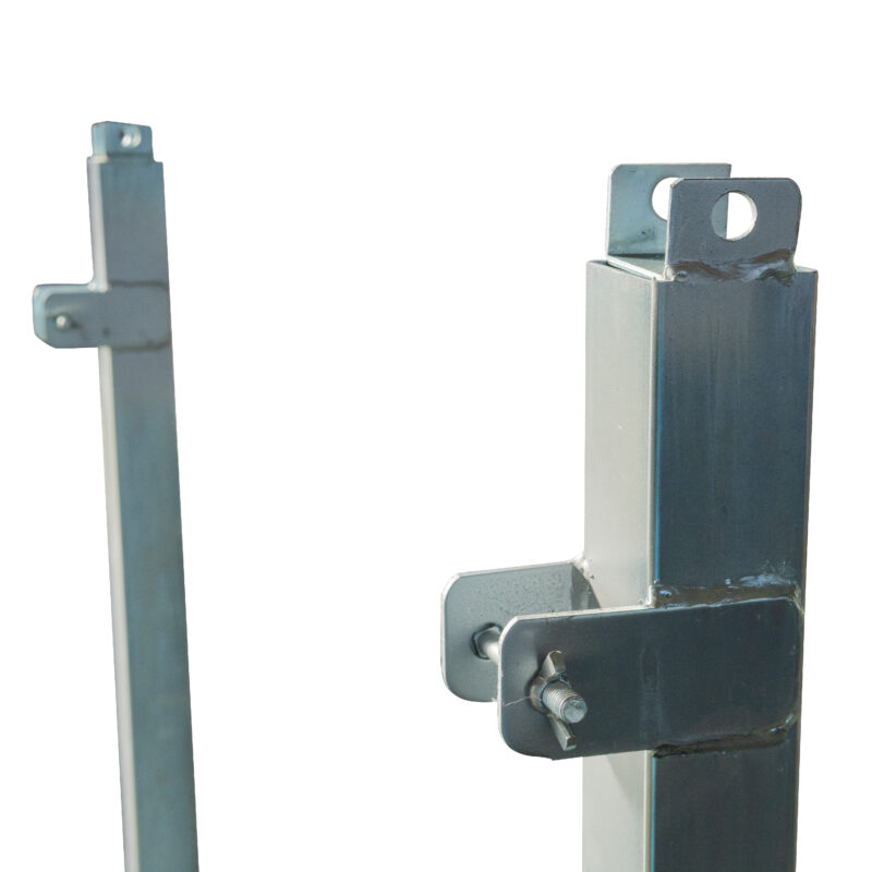 Struttura porta sacconi big bag con piantoni smontabili