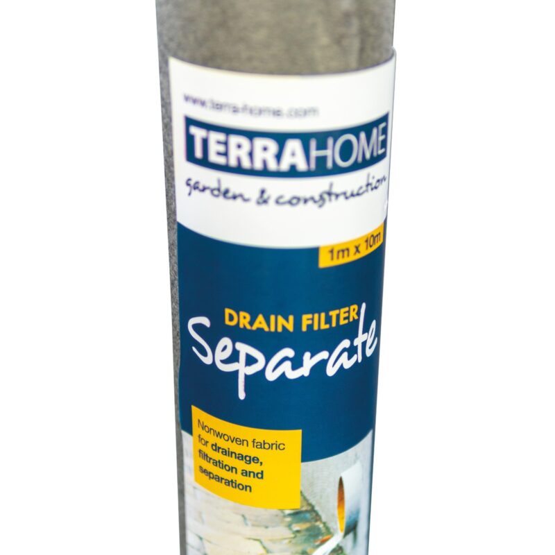 Tessuto non tessuto grigio per drenaggio, filtrazione e separazione