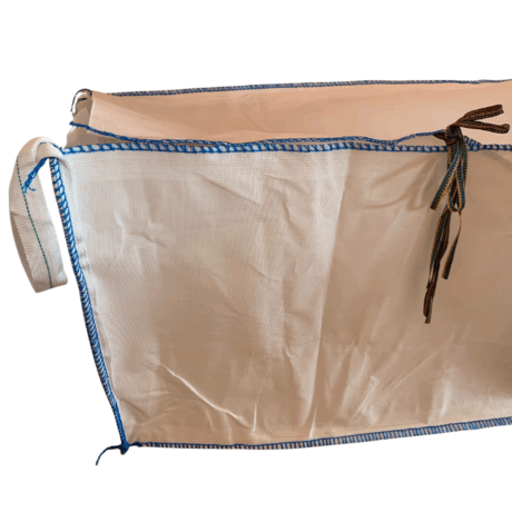 Big Bag con tessuto laminato per raccolta di tubi al Neon