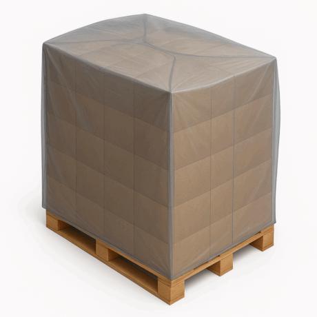 Cappucci in polietilene da 80MY - colore grigio