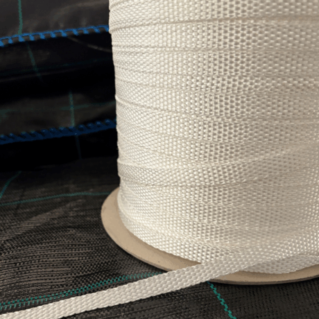 Nastrino in polipropilene bianco - bobina da 600 metri